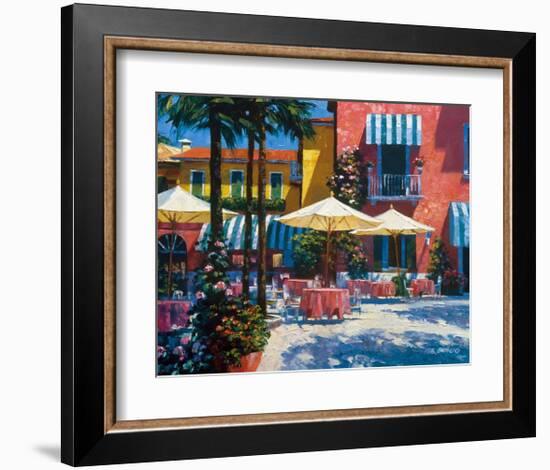 Inn at Lake Garda-Howard Behrens-Framed Art Print