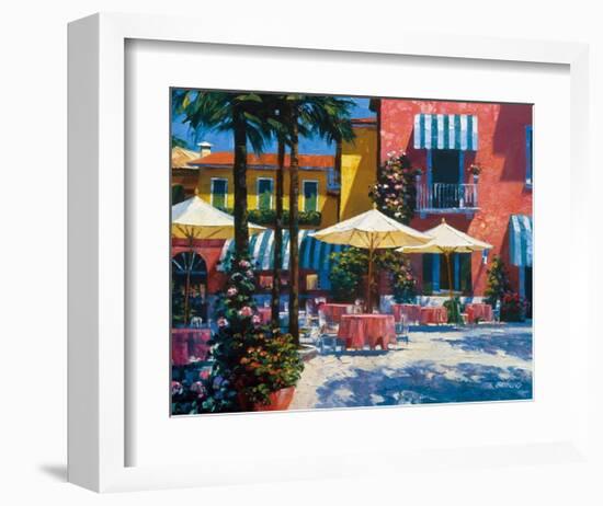 Inn at Lake Garda-Howard Behrens-Framed Art Print