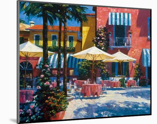 Inn at Lake Garda-Howard Behrens-Mounted Art Print