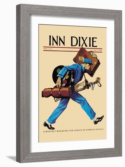 Inn Dixie-null-Framed Art Print