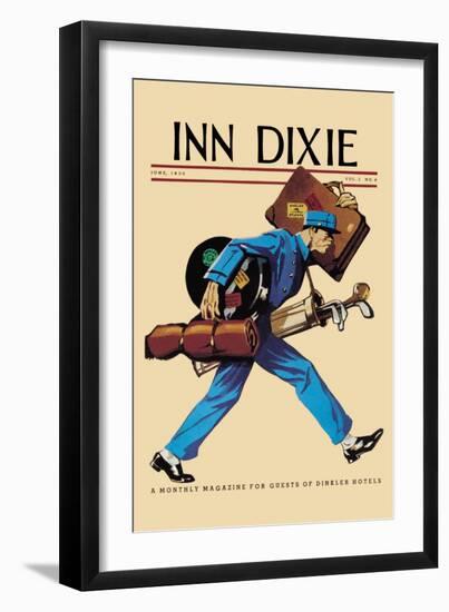 Inn Dixie-null-Framed Art Print