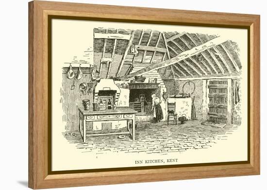 Inn Kitchen, Kent-Alfred Robert Quinton-Framed Premier Image Canvas