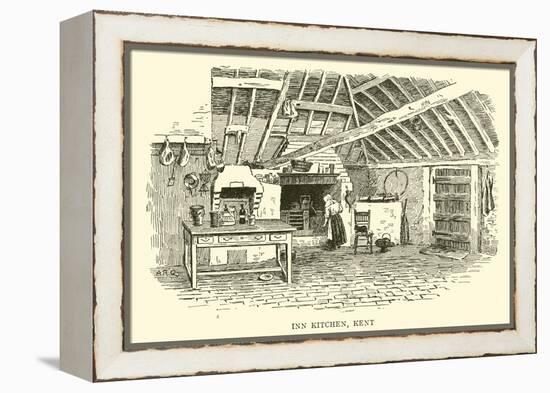 Inn Kitchen, Kent-Alfred Robert Quinton-Framed Premier Image Canvas