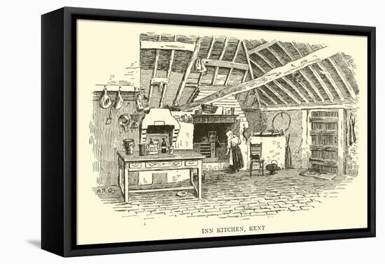 Inn Kitchen, Kent-Alfred Robert Quinton-Framed Premier Image Canvas