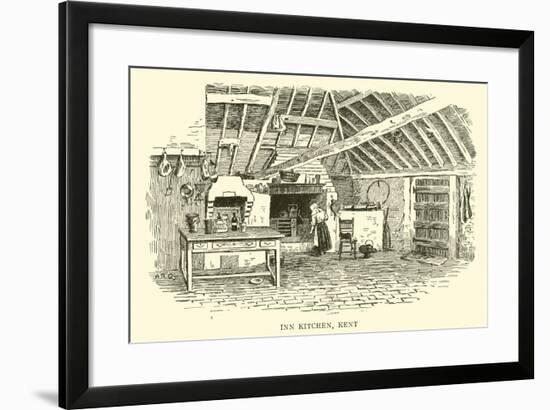 Inn Kitchen, Kent-Alfred Robert Quinton-Framed Giclee Print