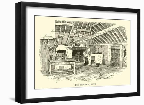 Inn Kitchen, Kent-Alfred Robert Quinton-Framed Giclee Print