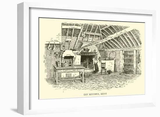 Inn Kitchen, Kent-Alfred Robert Quinton-Framed Giclee Print