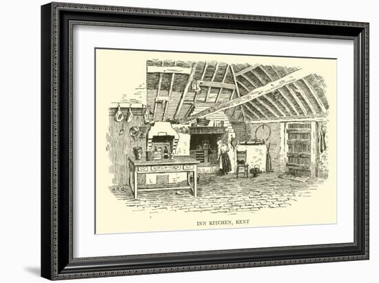 Inn Kitchen, Kent-Alfred Robert Quinton-Framed Giclee Print