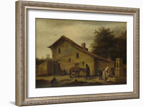 Inn Near Nantes-Lambert Doomer-Framed Art Print