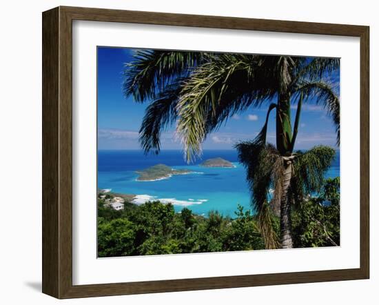 Inner and Outer Brass Islands, St. Thomas-null-Framed Photographic Print