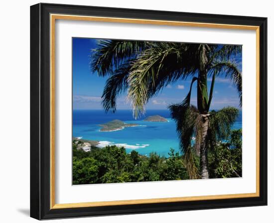 Inner and Outer Brass Islands, St. Thomas-null-Framed Photographic Print