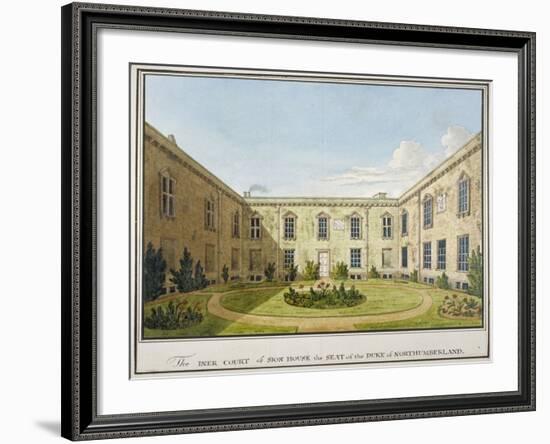 Inner Court of Syon House, Isleworth, Middlesex, 1802-null-Framed Giclee Print