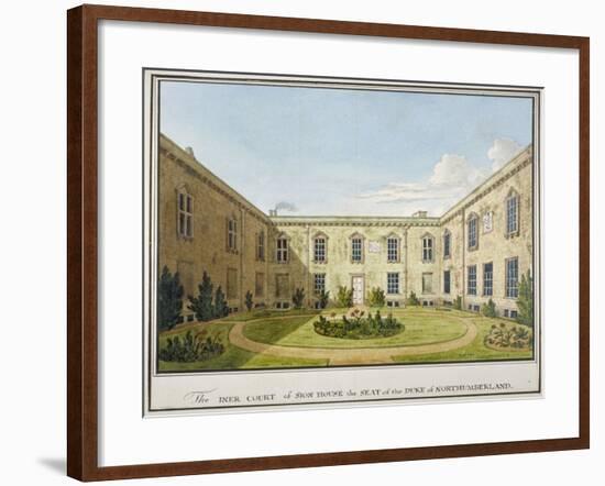 Inner Court of Syon House, Isleworth, Middlesex, 1802-null-Framed Giclee Print