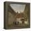 Inner Courtyard, Andreas Schelfhout-Andreas Schelfhout-Framed Stretched Canvas
