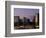 Inner Harbor at Dusk, Baltimore, Maryland-Jim Schwabel-Framed Photographic Print