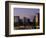 Inner Harbor at Dusk, Baltimore, Maryland-Jim Schwabel-Framed Photographic Print