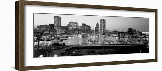 Inner Harbor, Baltimore, Maryland, USA-null-Framed Photographic Print