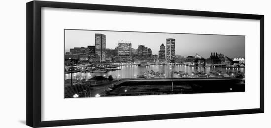 Inner Harbor, Baltimore, Maryland, USA-null-Framed Photographic Print