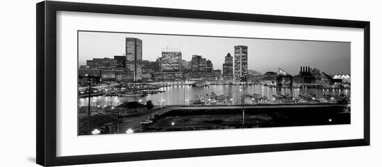 Inner Harbor, Baltimore, Maryland, USA--Framed Photographic Print