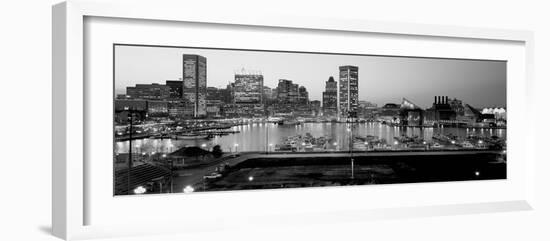 Inner Harbor, Baltimore, Maryland, USA--Framed Photographic Print