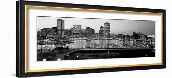 Inner Harbor, Baltimore, Maryland, USA--Framed Photographic Print