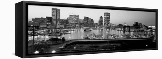 Inner Harbor, Baltimore, Maryland, USA-null-Framed Premier Image Canvas