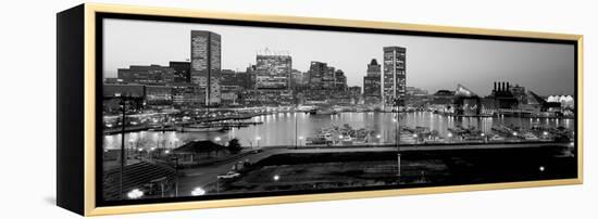 Inner Harbor, Baltimore, Maryland, USA-null-Framed Premier Image Canvas