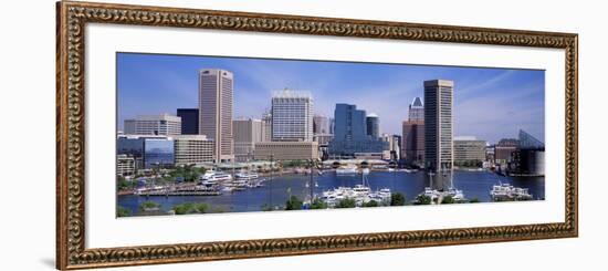 Inner Harbor Federal Hill Skyline Baltimore, MD-null-Framed Photographic Print