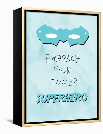 Inner Superhero 1-Adebowale-Framed Stretched Canvas