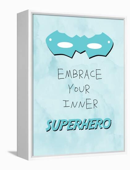 Inner Superhero 1-Adebowale-Framed Stretched Canvas