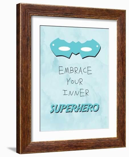 Inner Superhero 1-Adebowale-Framed Art Print