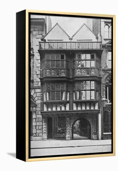 Inner Temple Gate House, City of London, c1900 (1911)-Unknown-Framed Premier Image Canvas