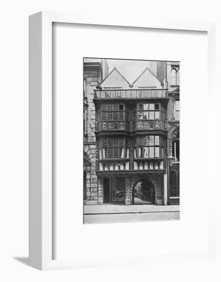 Inner Temple Gate House, City of London, c1900 (1911)-Unknown-Framed Photographic Print