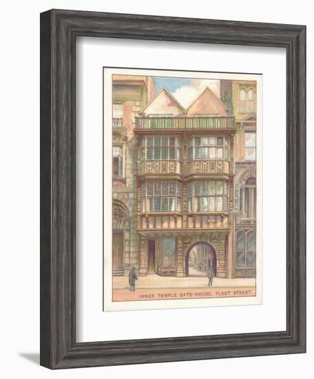 'Inner Temple Gate-House, Fleet Street', 1929-Unknown-Framed Giclee Print