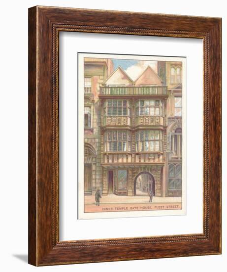 'Inner Temple Gate-House, Fleet Street', 1929-Unknown-Framed Giclee Print