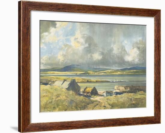 Innish Free, County Donegal-Maurice Wilks-Framed Giclee Print