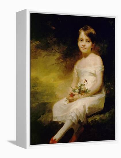 Innocence, portrait of Nancy Graham-Henry Raeburn-Framed Premier Image Canvas