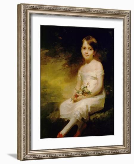 Innocence, portrait of Nancy Graham-Henry Raeburn-Framed Giclee Print