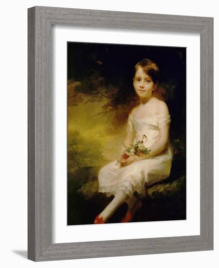 Innocence, portrait of Nancy Graham-Henry Raeburn-Framed Giclee Print