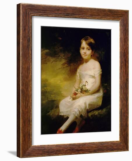 Innocence, portrait of Nancy Graham-Henry Raeburn-Framed Giclee Print