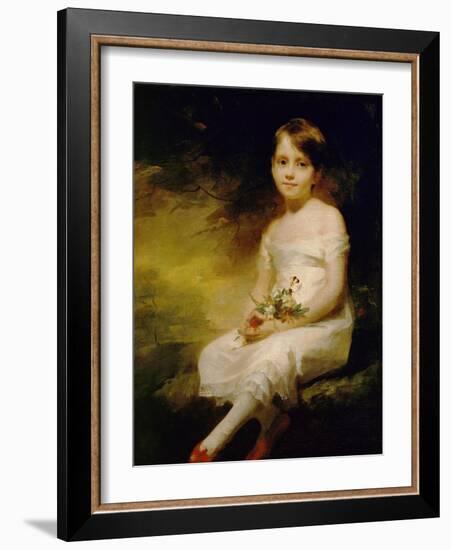 Innocence, portrait of Nancy Graham-Henry Raeburn-Framed Giclee Print