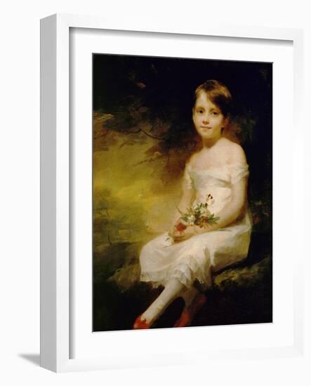 Innocence, portrait of Nancy Graham-Henry Raeburn-Framed Giclee Print