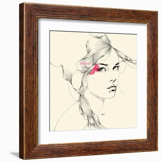 Innocence-Manuel Rebollo-Framed Art Print