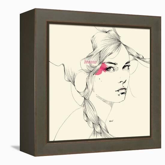 Innocence-Manuel Rebollo-Framed Stretched Canvas