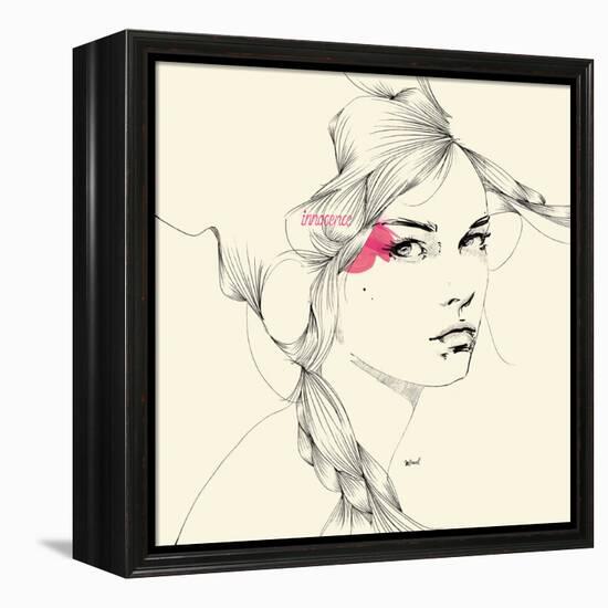 Innocence-Manuel Rebollo-Framed Stretched Canvas