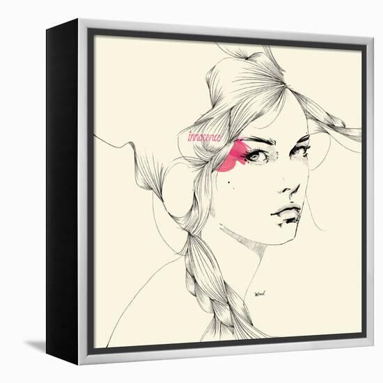 Innocence-Manuel Rebollo-Framed Stretched Canvas