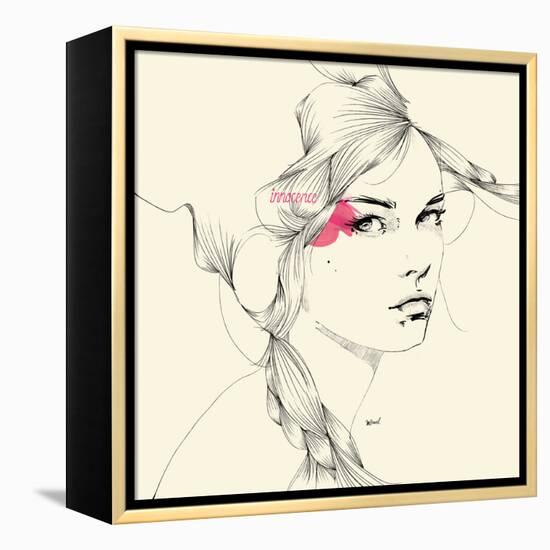 Innocence-Manuel Rebollo-Framed Stretched Canvas