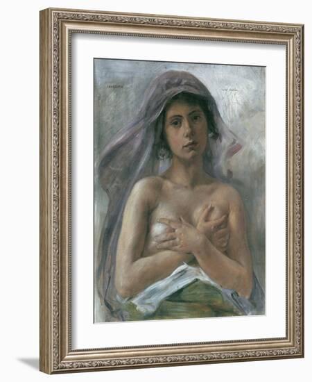 Innocentia (Innocence), 1890-Lovis Corinth-Framed Giclee Print