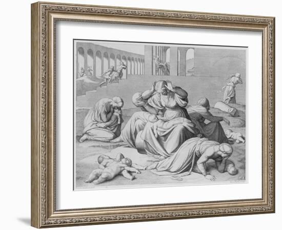 Innocents Massacred-Friedrich Overbeck-Framed Art Print