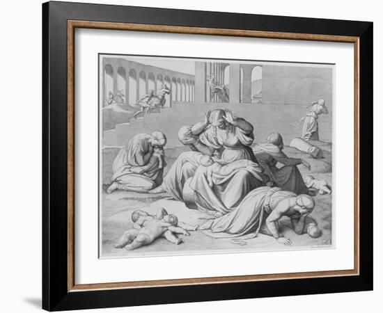 Innocents Massacred-Friedrich Overbeck-Framed Art Print